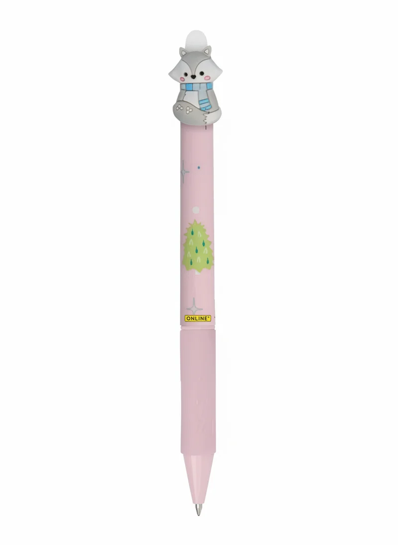 MAGIXX Gelschreiber Schneefuchs radierbar 0,7mm blau