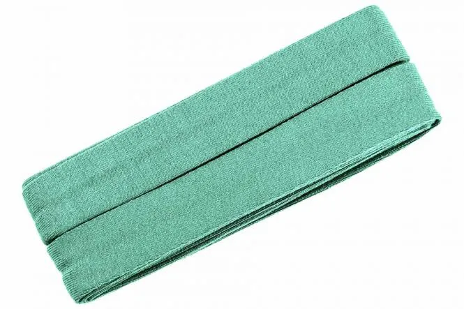 Jersey-Schrägband Viskose 3 Meter grün mint Nr. 122