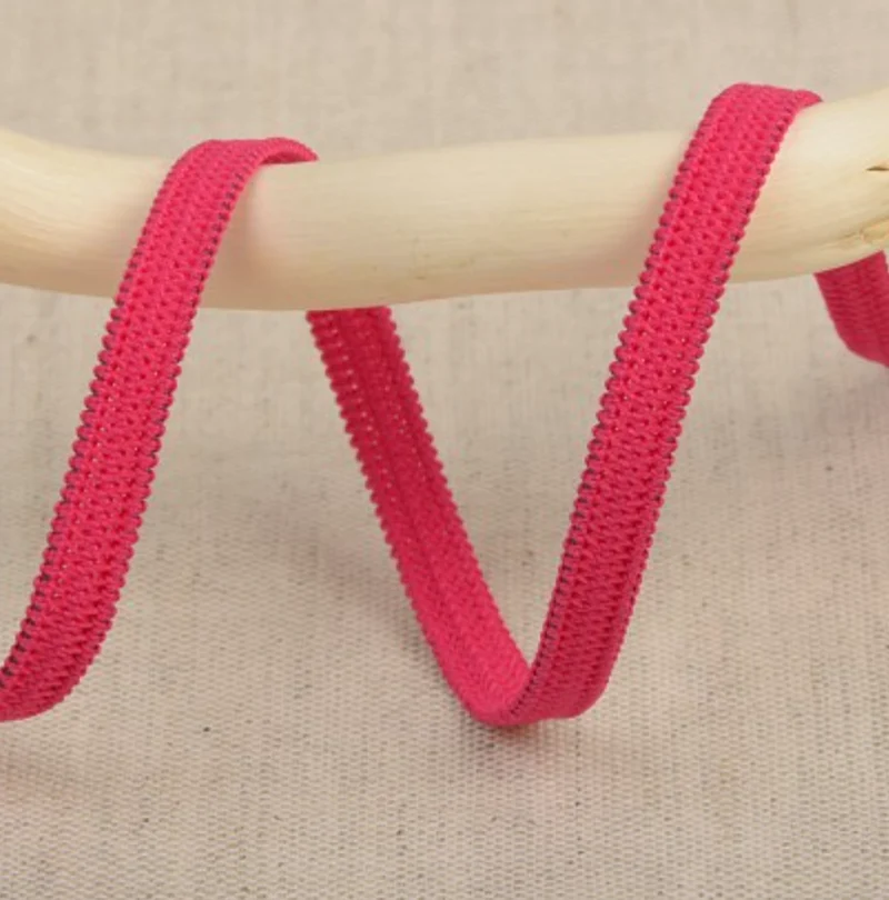 Flachgummi sehr weich 5mm fuchsia pink 5m