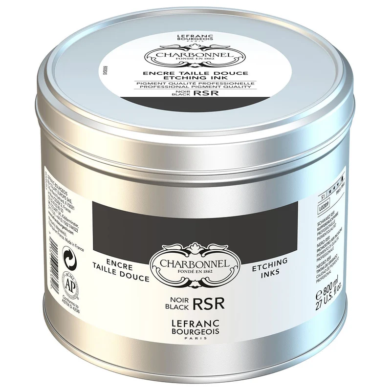 Charbonnel - Etching Ink - 800ml Black Conc. RSR (S1)