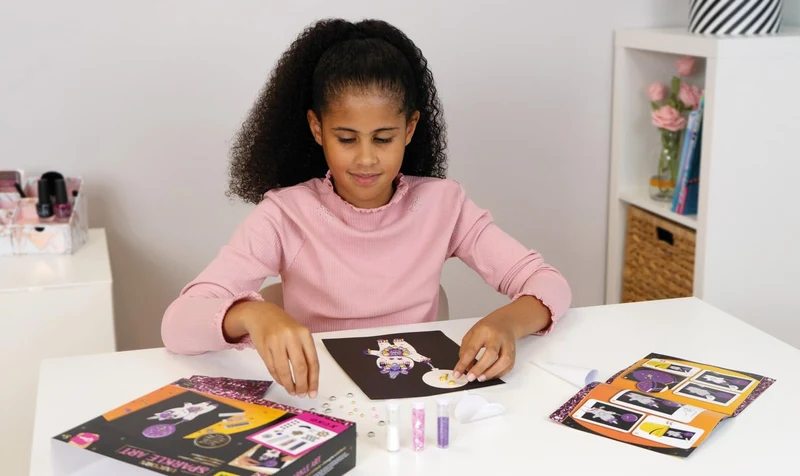 LENA Sparkle Art Unicorn Glitzerset