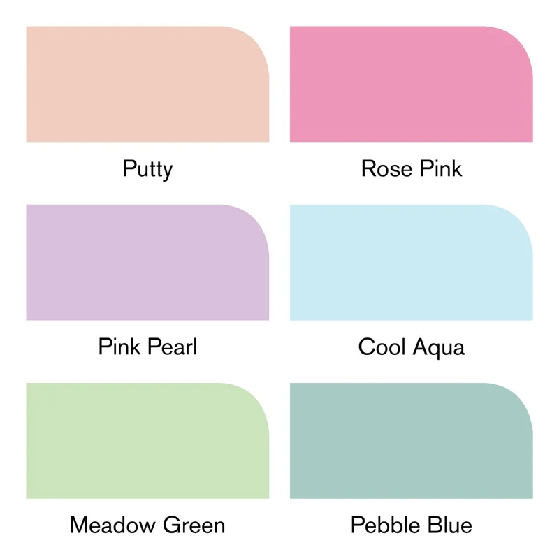 Winsor and Newton - Promarker Brush 6 Set PASTEL TONES