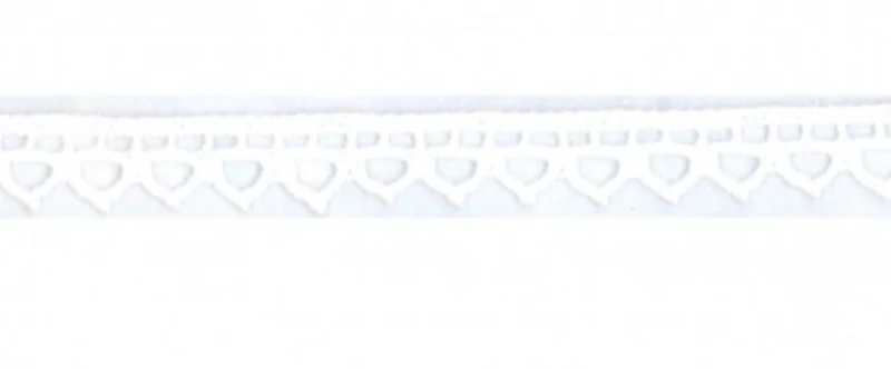 Spitze 10mm weiß