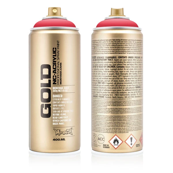 Montana - GOLD - Strawberry - 400ml (G3020)