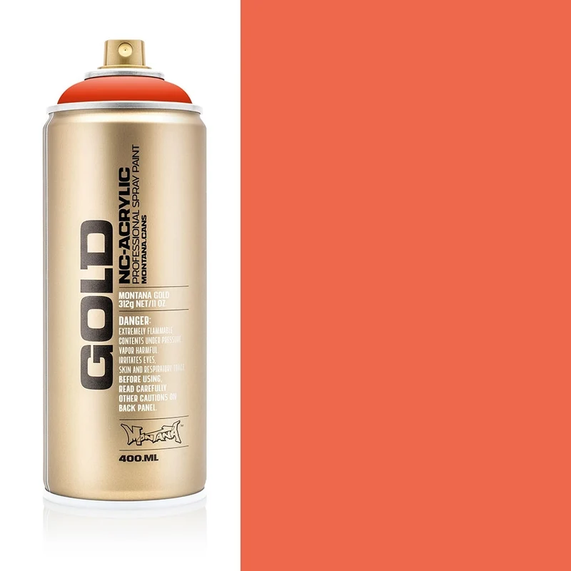 Montana - GOLD - Red Orange - 400ml (G2090)