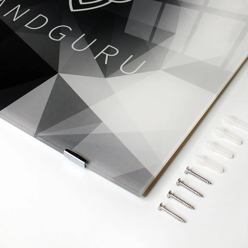Acrylglasbild Mächtiger Engelkrieger mit Schwert Raute