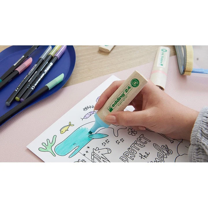 EcoLine Edding24 Highlighter Set of 4