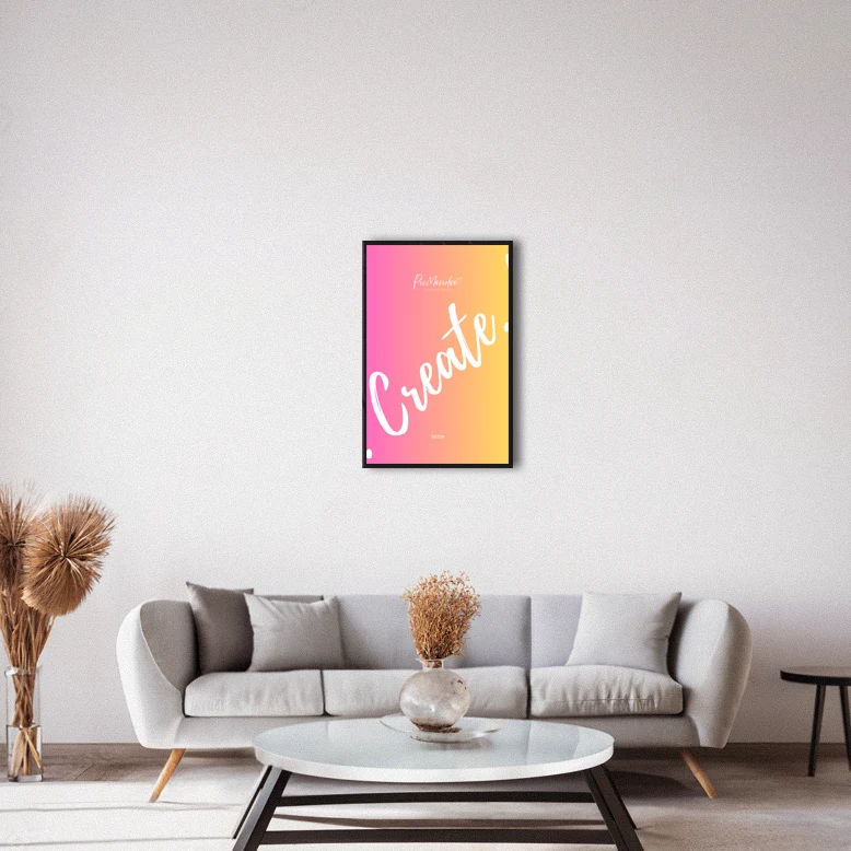 Diamond Painting Bilderrahmen aus Aluminium - (11 Größen) PLEXI