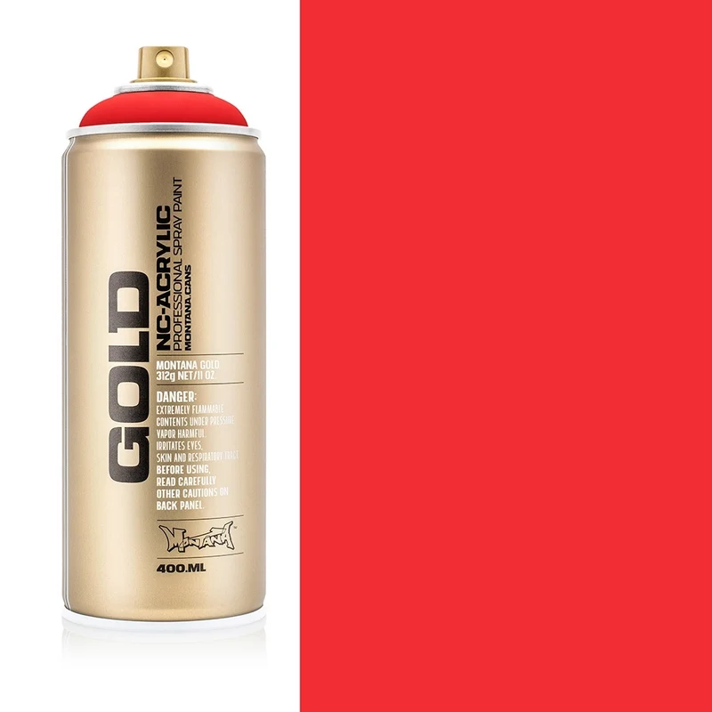 Montana - GOLD - Fire Red - 400ml (F3000)