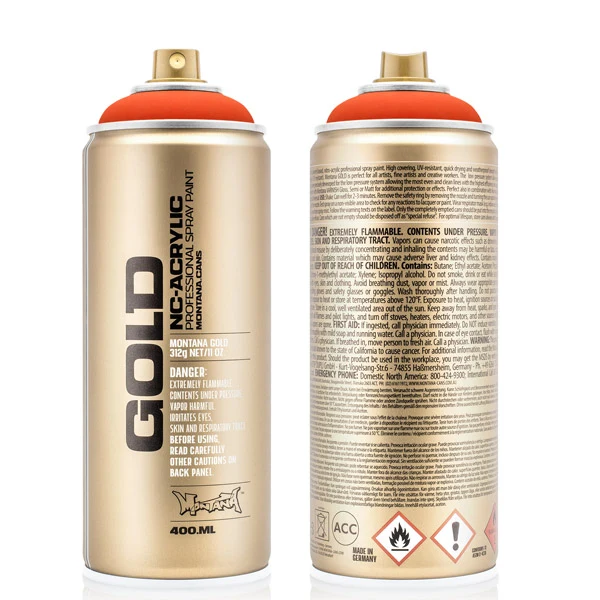 Montana - GOLD - Power Orange - 400ml (F2000)