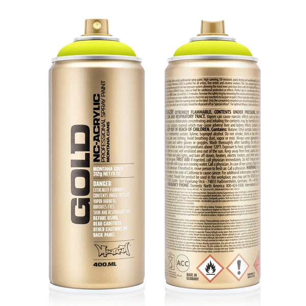 Montana - GOLD - Flash Yellow - 400ml (F1000)