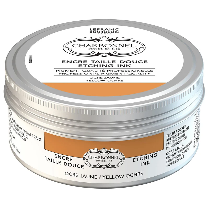 Charbonnel - Etching Ink - 200ml Yellow Ochre (S1)