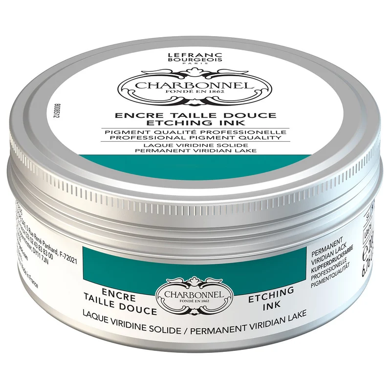Charbonnel - Etching Ink - 200ml Permanent Viridian (S4)
