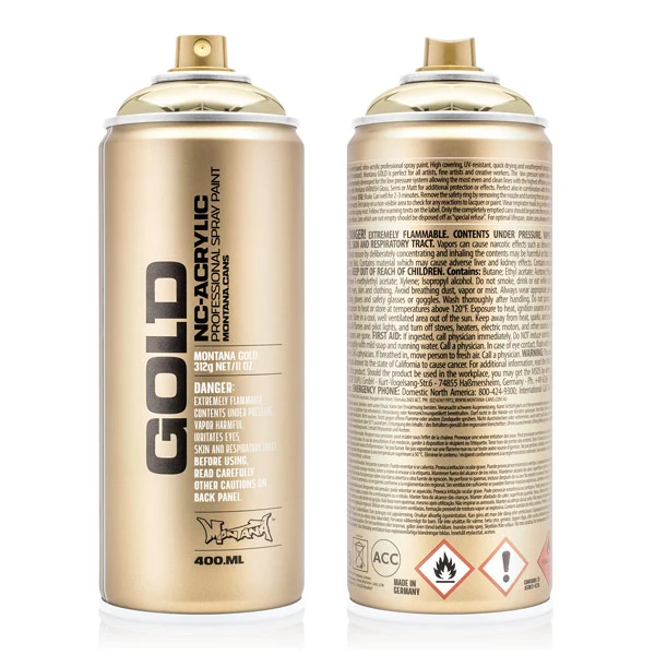 Montana - GOLD - Goldchrome - 400ml (M3000)