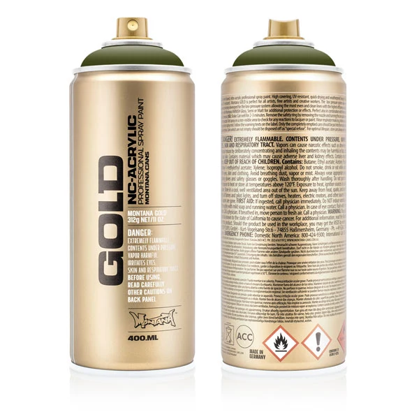 Montana - GOLD - Olive Green - 400ml (CL6340)