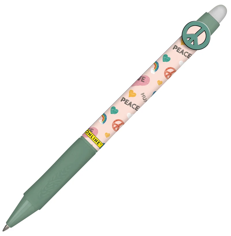 ONLINE Tintenroller Magixx Fun Peace Sign - radierbar, blau