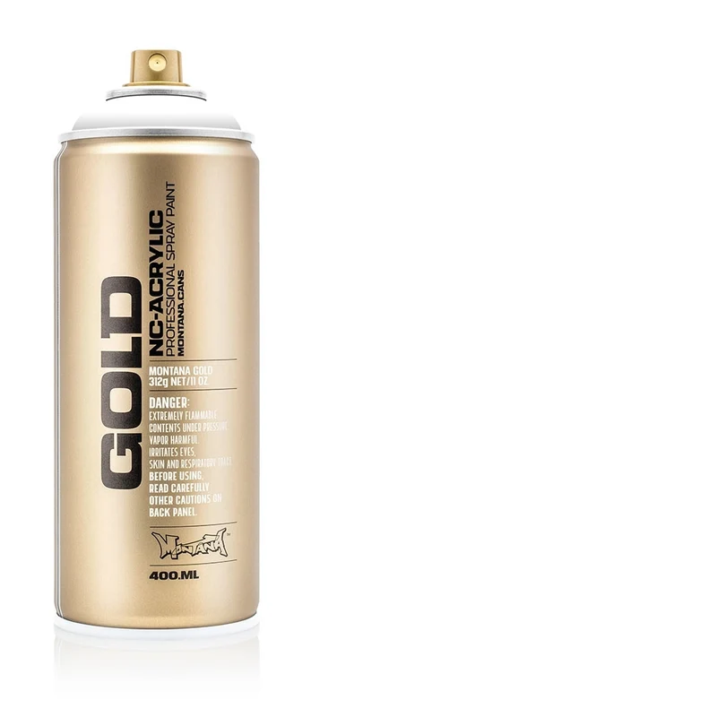 Montana - GOLD - Shock White Pure - 400ml (S9120)