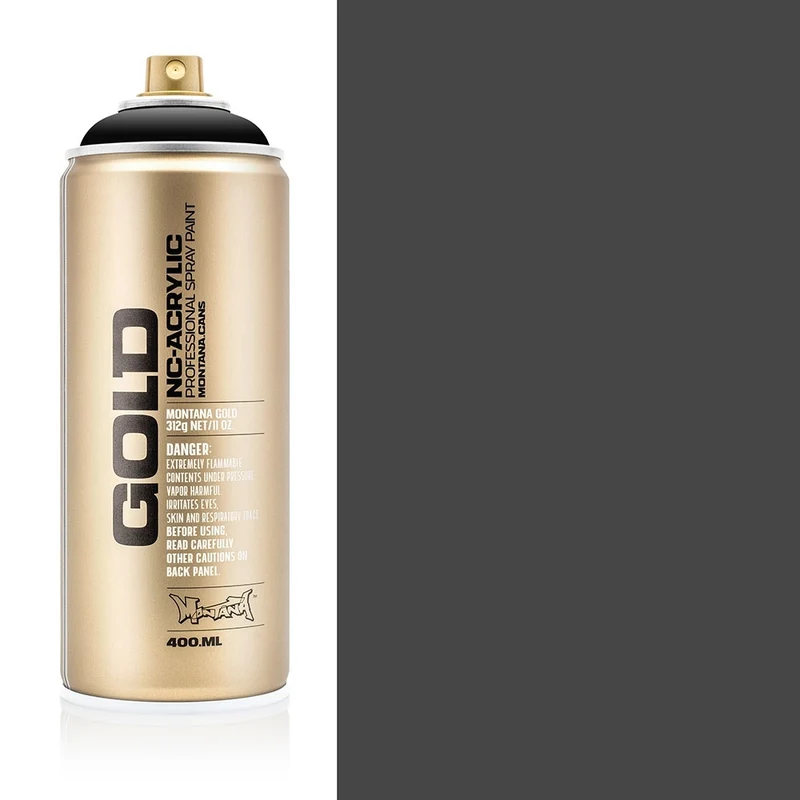 Montana - GOLD - Shock Black - 400ml (S9000)