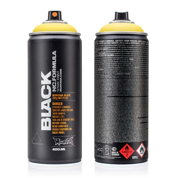 Montana - BLACK - Easter Yellow - 400ml (BLK1010)