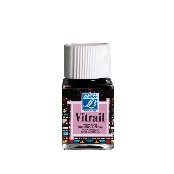 Lefranc & Bourgeois - 50ml Old Pink - L&B Vitrail Glass & Tile Paint
