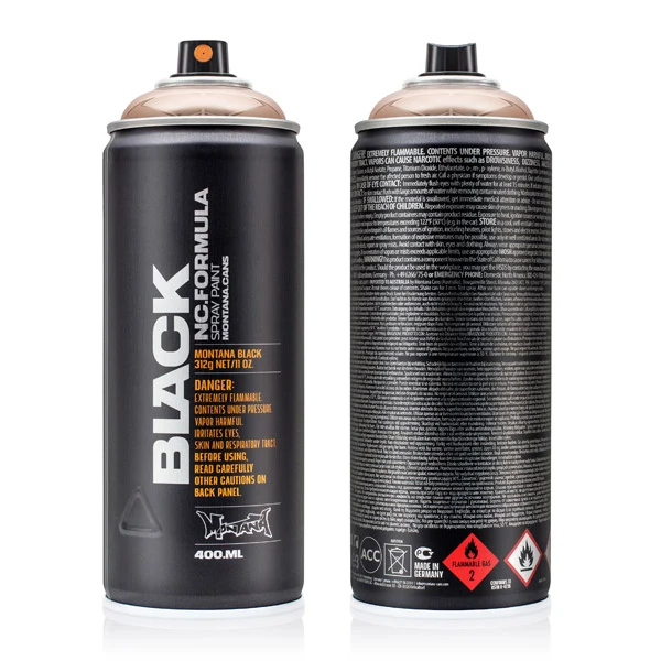 Montana - BLACK - Copperchrome - 400ml (BLK COPPER)