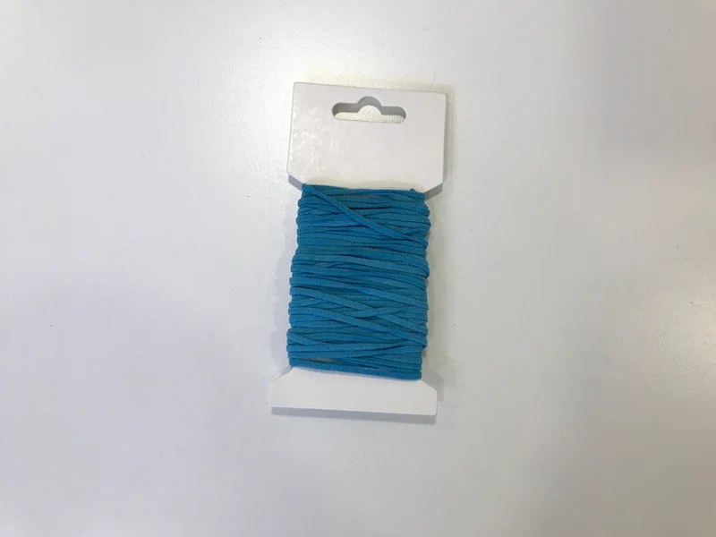 Gummikordel soft cord 2mm petrol 10m
