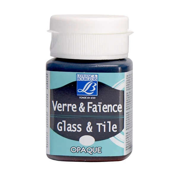 Lefranc & Bourgeois - 50ml Opaque Blue Gray - L&B Glass & Tile Paint