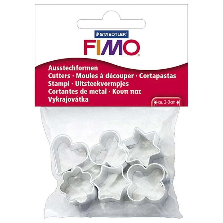 FIMO Clay Cutter Set, Set of 6