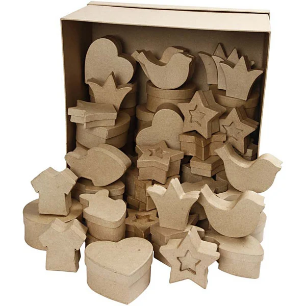 Create Craft - Boxes 6-11 cm - 63 asstd (7 designs)