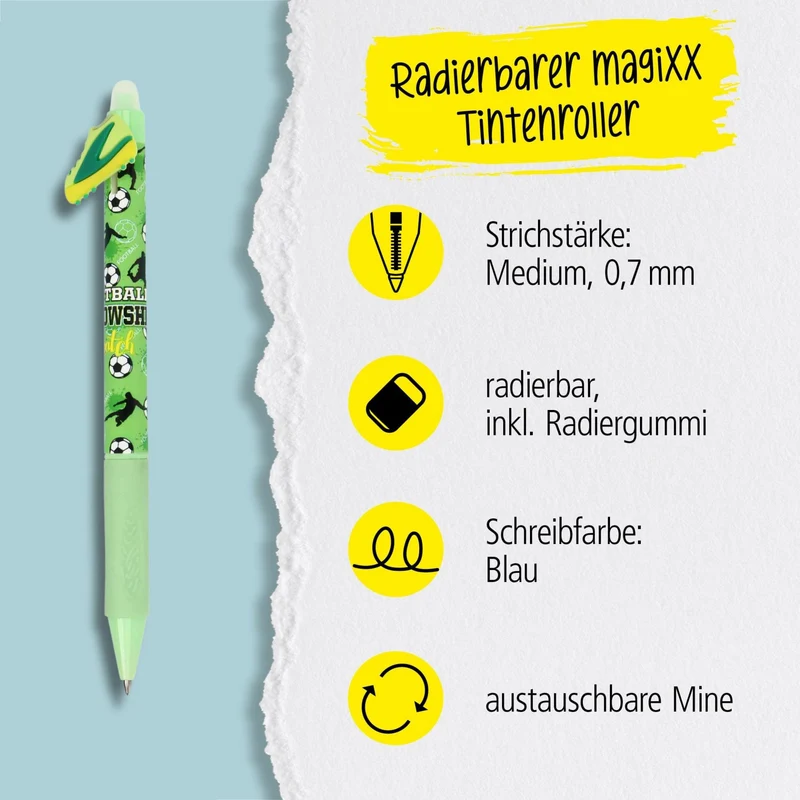 ONLINE Gelschreiber magiXX Fun Butterfly radierbar blau