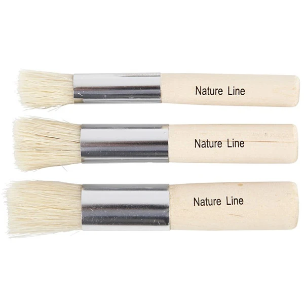 Create Craft - Stencil brushes 11+14+17 mm 3 asstd