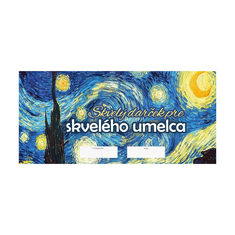 Gift Voucher - A Great Gift for a Great Artist