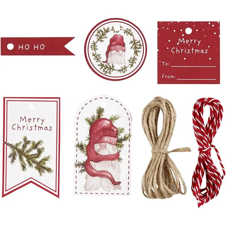Set of 25 Christmas Gift Tags