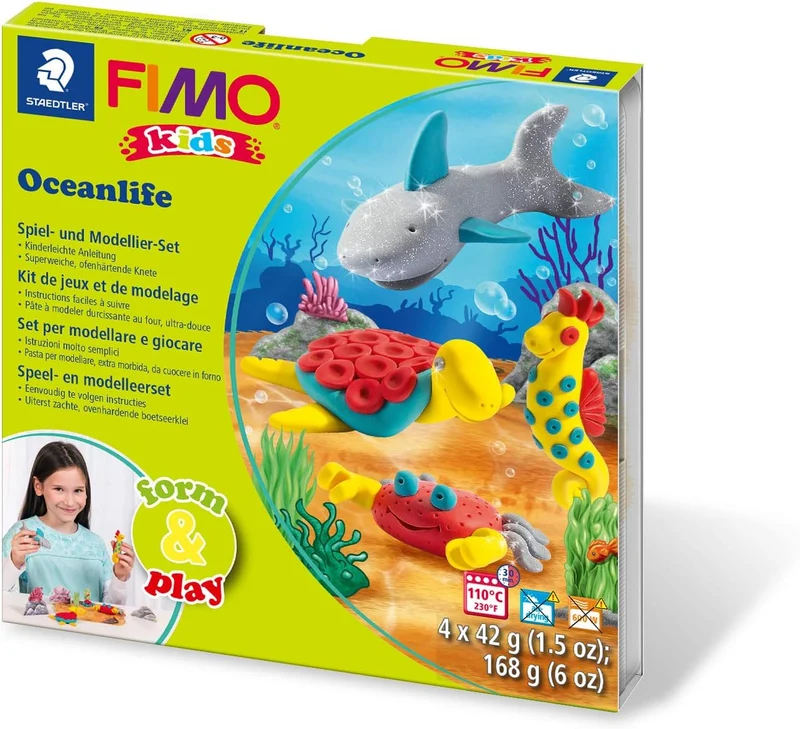 FIMO Kids Form & Play Seaworld - Kreatives Modellierset