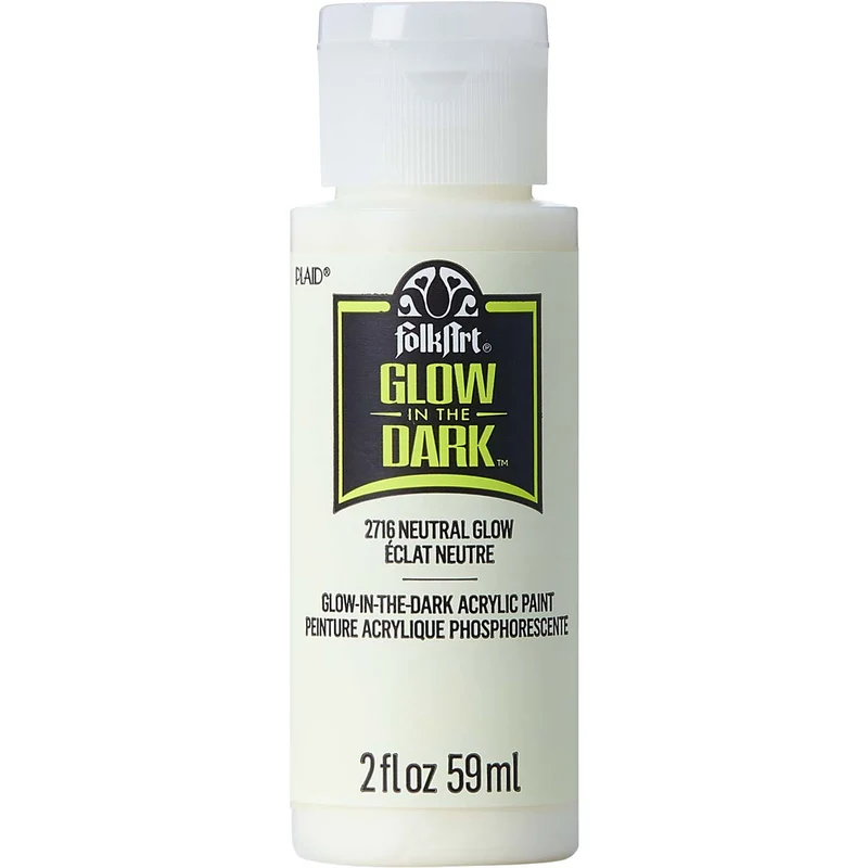 2oz Folkart Glow in the Dark - Neutral