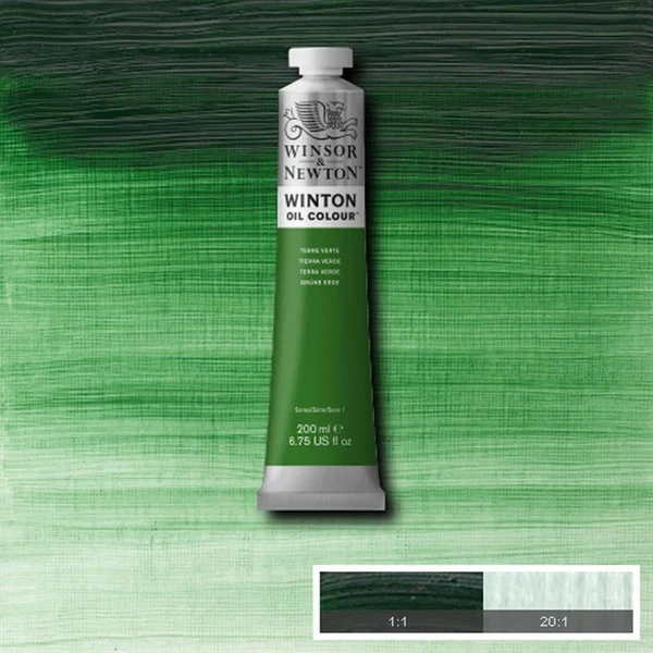 Winsor and Newton - Winton Oil Colour - 200ml - Terre Verte (39)