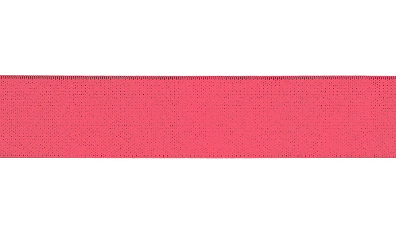 Gummiband 40mm neon pink