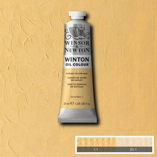 Winsor and Newton - Winton Oil Colour - 37ml - Naples Yellow (29)