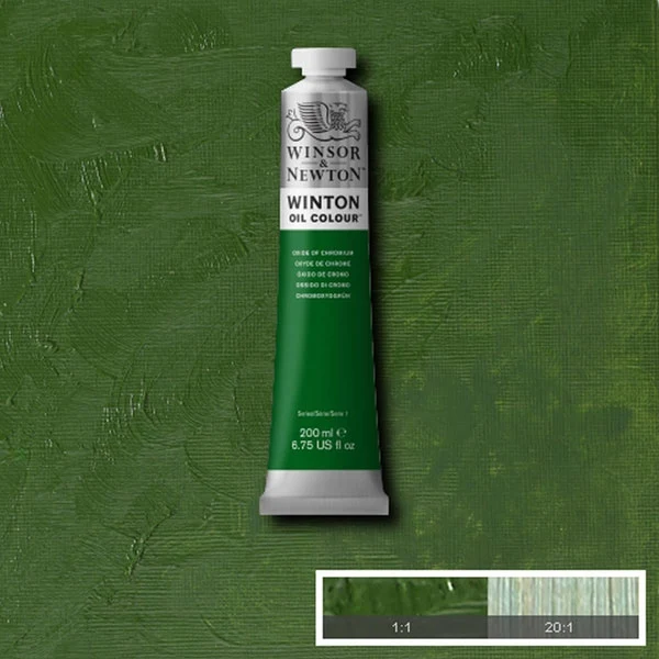 Winsor and Newton - Winton Oil Colour - 200ml - Oxide of Chromium (31)