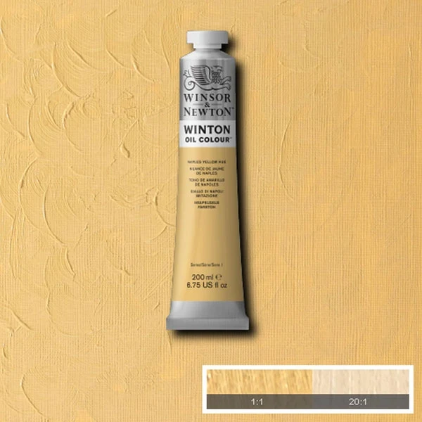 Winsor and Newton - Winton Oil Colour - 200ml - Naples Yellow (29)