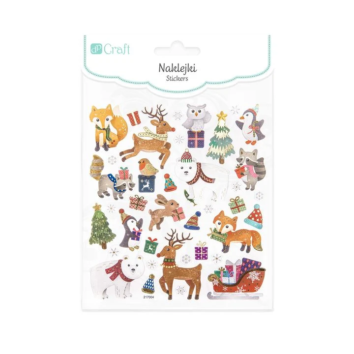 Set of 38 Christmas Stickers