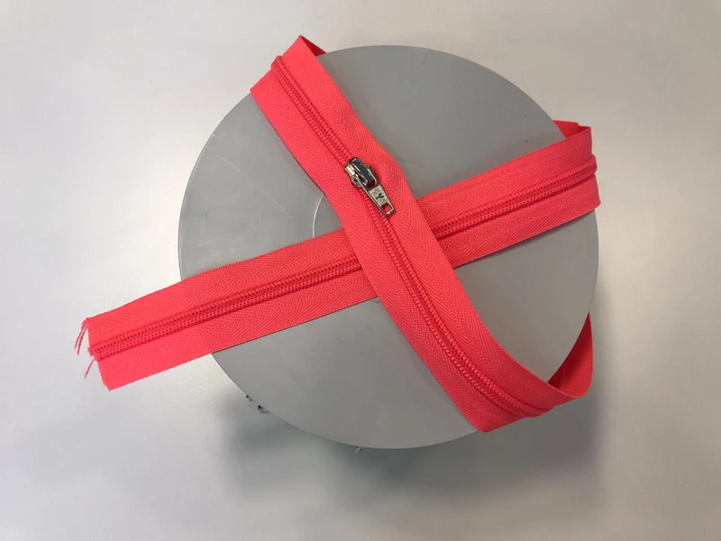 Endlos-Reißverschluss pink neonpink