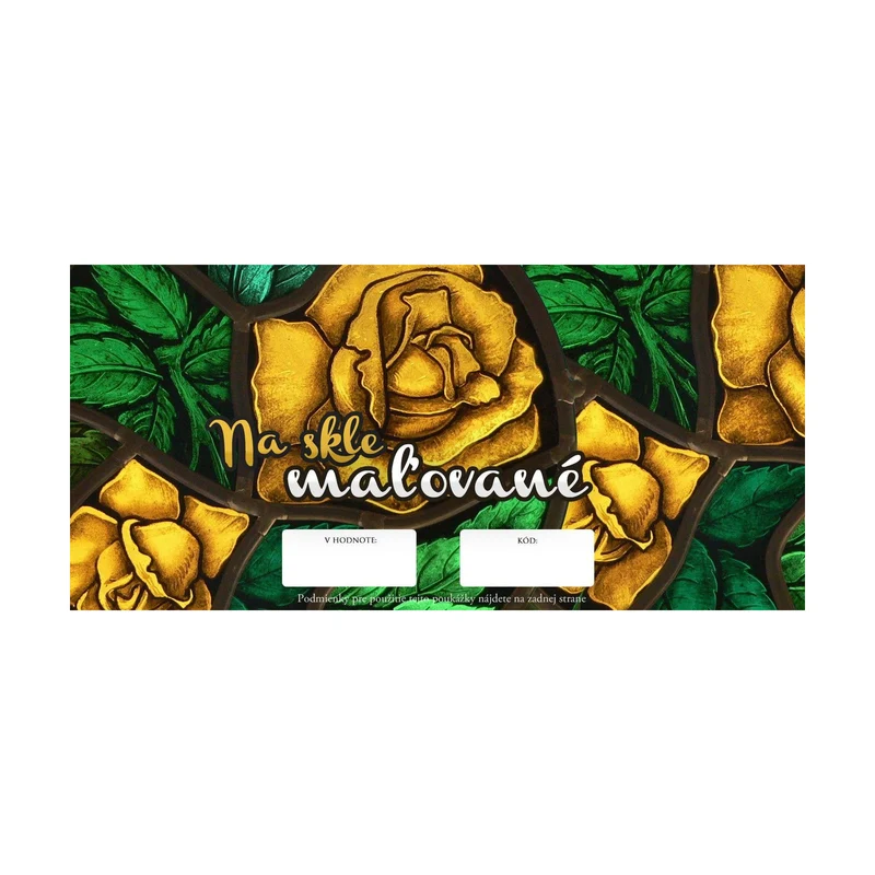 Gift Voucher - Painted on Glass