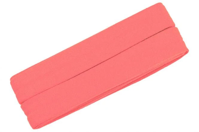 Jersey-Schrägband Viskose 3 Meter pink neonpink Nr. 953