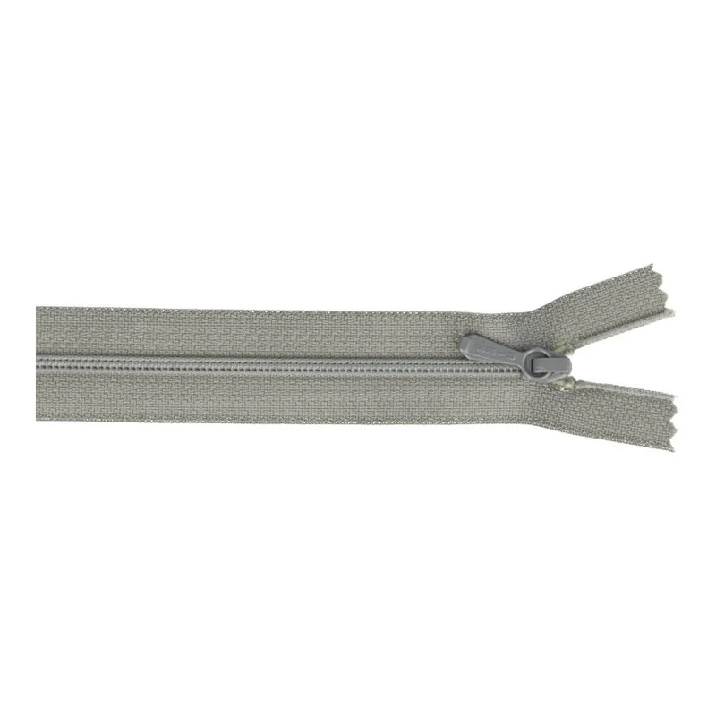 Reißverschluss grau 25cm