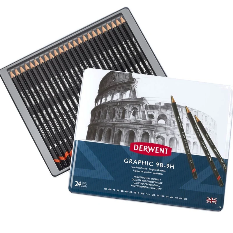 Derwent - Graphic Pencil - 24 Tin