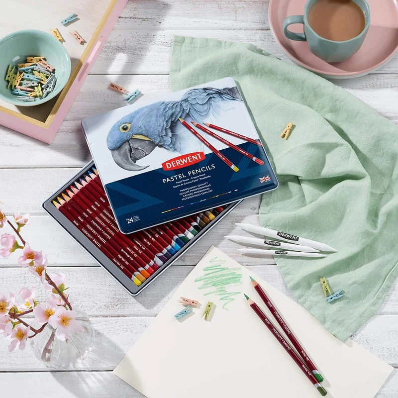 Derwent - Pastel Pencil - 24 Tin