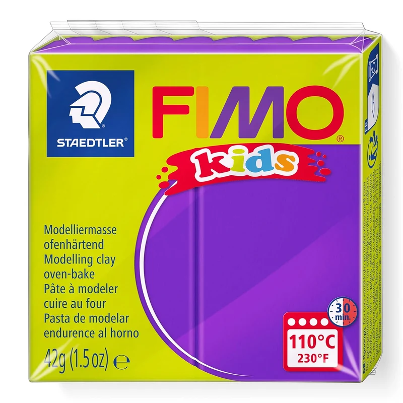 FIMO kids Modelliermasse Lila 42g - Weich & Kreativ