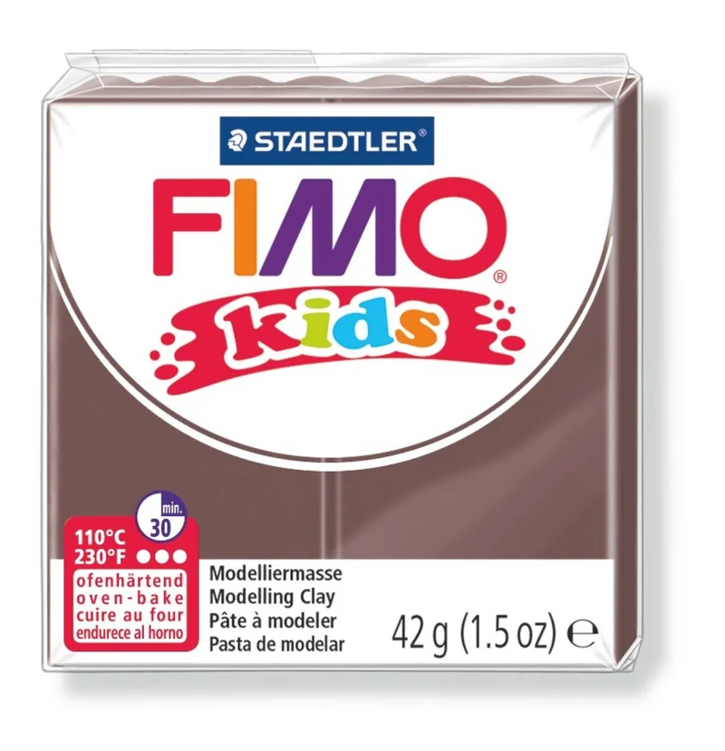 STAEDTLER FIMO kids Modelliermasse 42g braun ofenhärtend