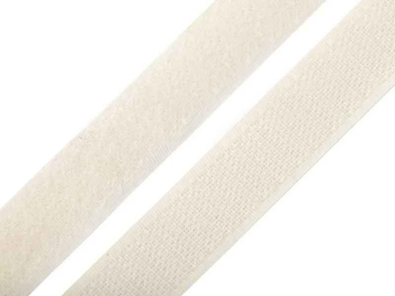 Klettband 20mm creme Flauschband